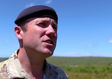 U.K. Commander Praises U.S. Army Reserve Engineers