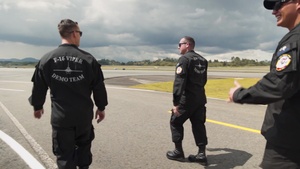 U.S. Air Force Team Participate in Colombia Air Show 2017