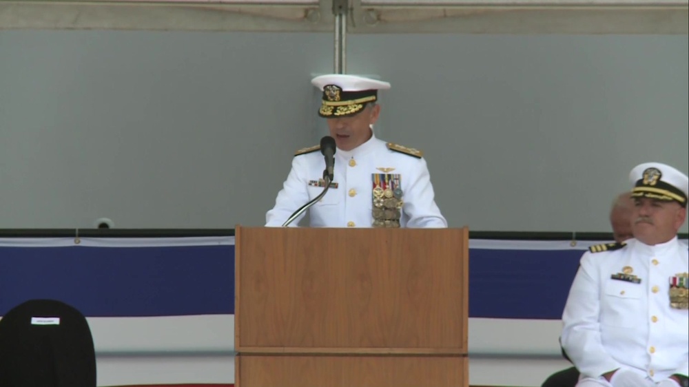 DVIDS - Video - Pacom Commander Gives Remarks at Ship Commissioning