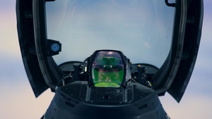 F-22 Flightline in Slow Motion (version 2)