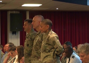 SHAPE Healthcare Facility's Change of Command ceremony, 09 June 2017