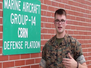 VMGR-252 Conducts CBRN training