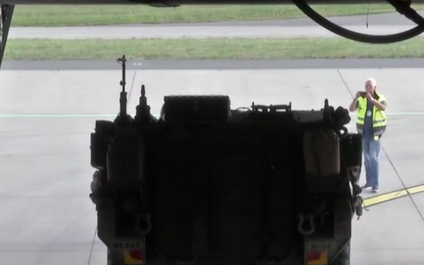 Stryker Movement to Bulgaria