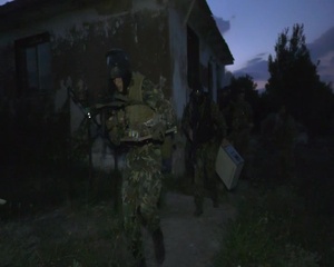 Marching From the Staging Area to the Firing Positions