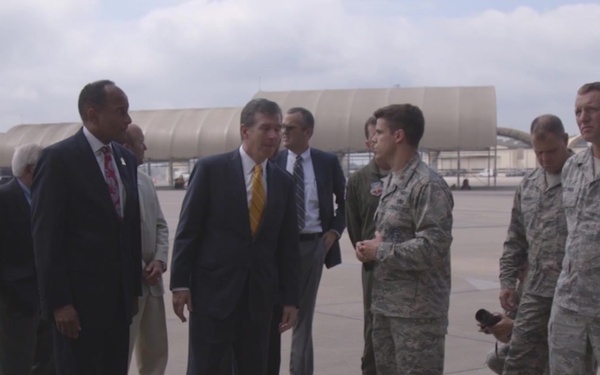 Governor Roy Cooper of North Carolina Visited Seymour Johnson AFB