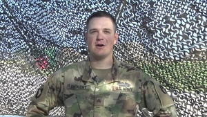 Sgt. Rickert Twins Shout Out