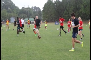 USMC Sports Leadership Academy host soccer clinic in Fayetteville, NC