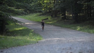 Marine runner shows determination through training