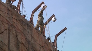 The U.S. Army Special Forces Rappelling Demonstration