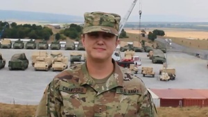 Chief Warrant Officer 2 Erica Crawford Iowa Cubs Shout Out