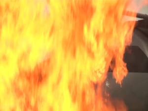 Firefighters train without fire on fighter jets (Package/Pkg)