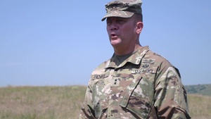 Maj. Gen. Lee Henry Explains the Importance of Training in Romania