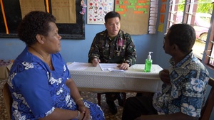 PACANGEL 17-3 Service Members Work Together to Provide Medical Care to Fiji