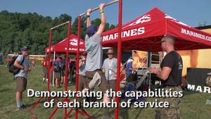 2017 National Jamboree Military Support