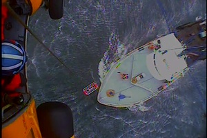 Coast Guard medevacs man 100 miles East of Nantucket