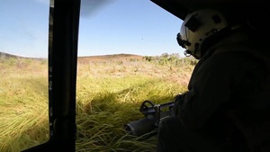 USS Green Bay aerial fire support