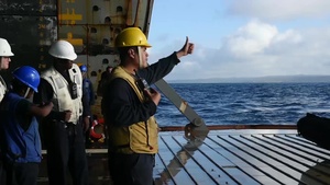 USS Green Bay conducts CRRC operations