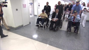 USS Arizona Pearl Harbor Survivors Tour Pentagon B-roll