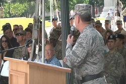 The 36th Infantry Division Change of Command Ceremony B-Roll