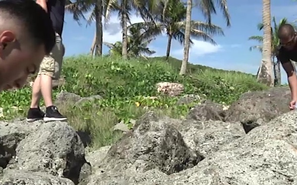 The Top Enlisted Marine visits home island of Guam (Social Media)