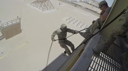 316th ESC rappels into Professional Development