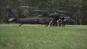 Latvian National Guard and Danish Home Guard Train in Air Support Operations