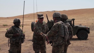 Noble Partner 2017 – BG Blackstock visits 810th Engineers from Georgia Army National Guard