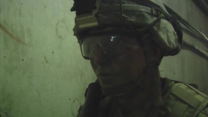 U.S. Army Engineers Conduct Underground Training