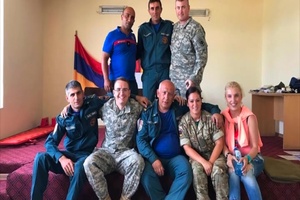 KSNG, British soldiers train firefighters in Armenia (3/3)