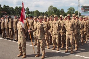 4-10 CAV Support Polish Brigade Anniversary Swietoszow, Poland