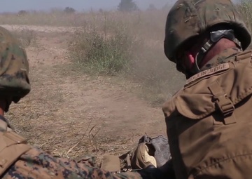 B-Roll No Narration/Text: 1/25 Marines Engage Northern Strike 17