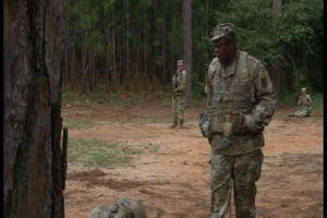 Army Reserve and active duty drill sergeants team for Echo Mission 2017