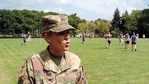 4th Infantry Division Soldiers Celebrate Iron Horse Day Poznan, Poland