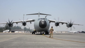 RAF A400M Atlas at Mobility Guardian