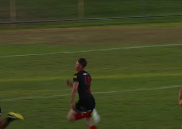 Pacific Warriors: USA Hell Hounds Fall To Australia's 1st Brigade in Rugby Match