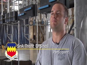 Alpha Warrior Visits Shaw AFB