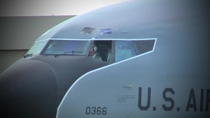 KC-135 naming ceremony