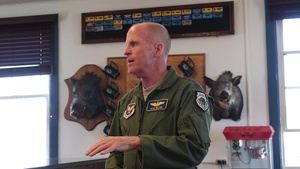 VCSAF Visits the 390th Electronic Combat Squadron