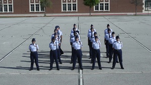AFJROTC Drill Video - 30 Step Drill Sequence