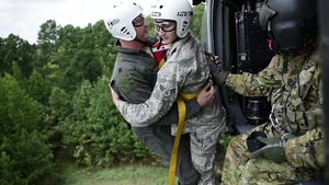 Arkansas National Guard Aviation Unit Assists in U.S. Air Force SERE (Survival, Evasion, Resistance and Escape) Training (B-Roll)