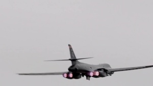 B-1B Lancer flight 1