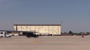 B-2 Spirit Stealth Bomber taxi b-roll footage
