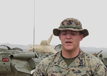 Mobile Checkpoint Interview Cpl. Preston Moehring 3rd Law Force Battalion