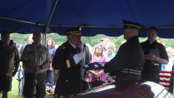Funeral honors conducted for missing ONG Soldier who died during WWII