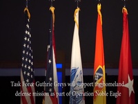174th Air Defense Artillery Brigade call to duty ceremony