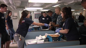 USS Germantown Pizza