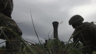Lava Dogs work with Japanese Ground Self-Defense Force to send mortars through the sky