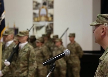 Task Force Echo Transfer of Authority Ceremony