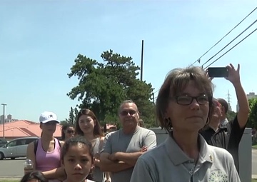 APPLE TREE RIBBON CUTTING
