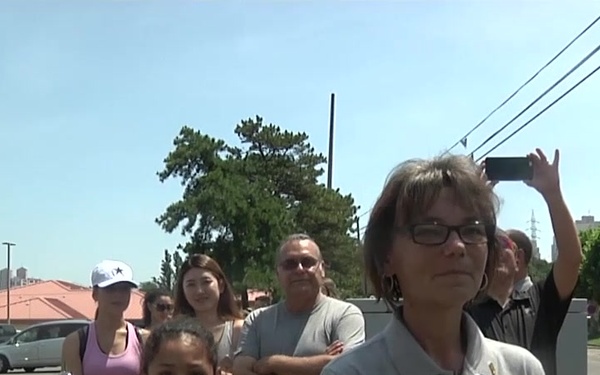 APPLE TREE RIBBON CUTTING